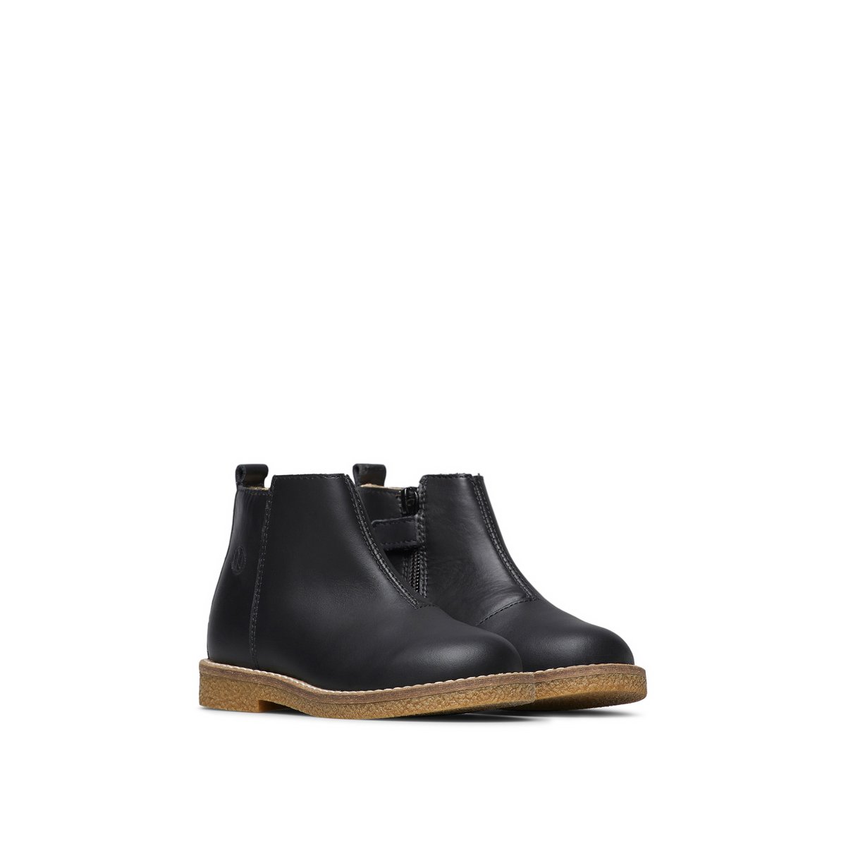 Chaussures premiers pas en cuir DASIE noir-, NATURINO