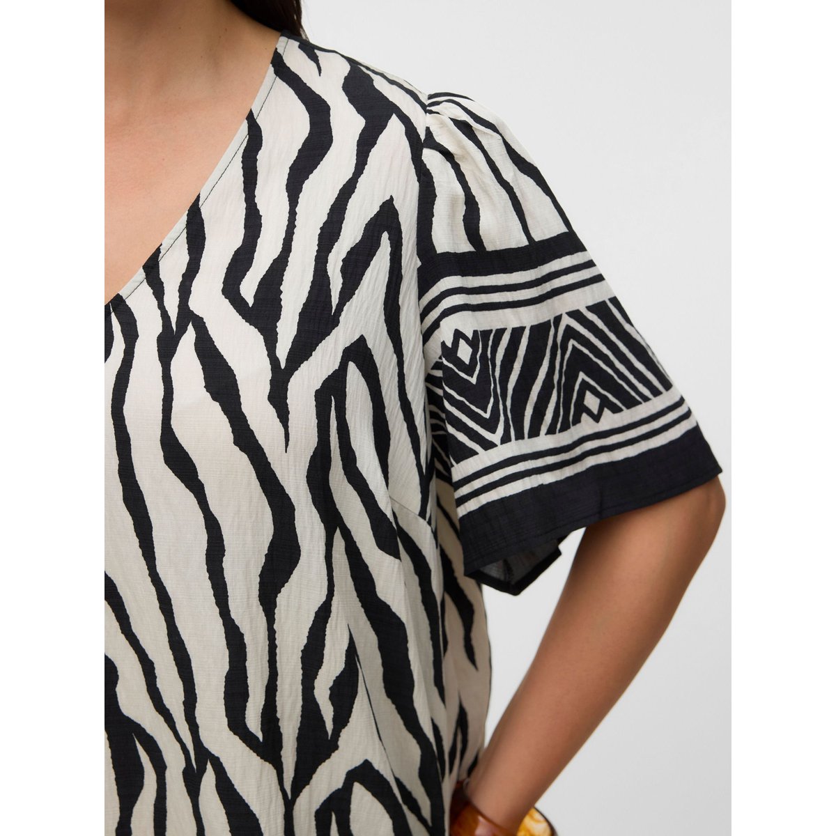 Top noire - black, VERO MODA