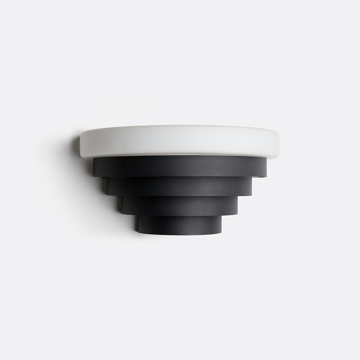 Sters Iron and Opaline Wall Light black, LA REDOUTE INTERIEURS