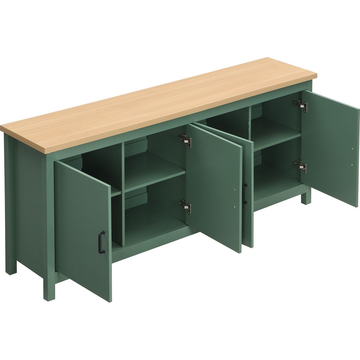 Buffet 4 portes - SANA vert, HOMIFAB
