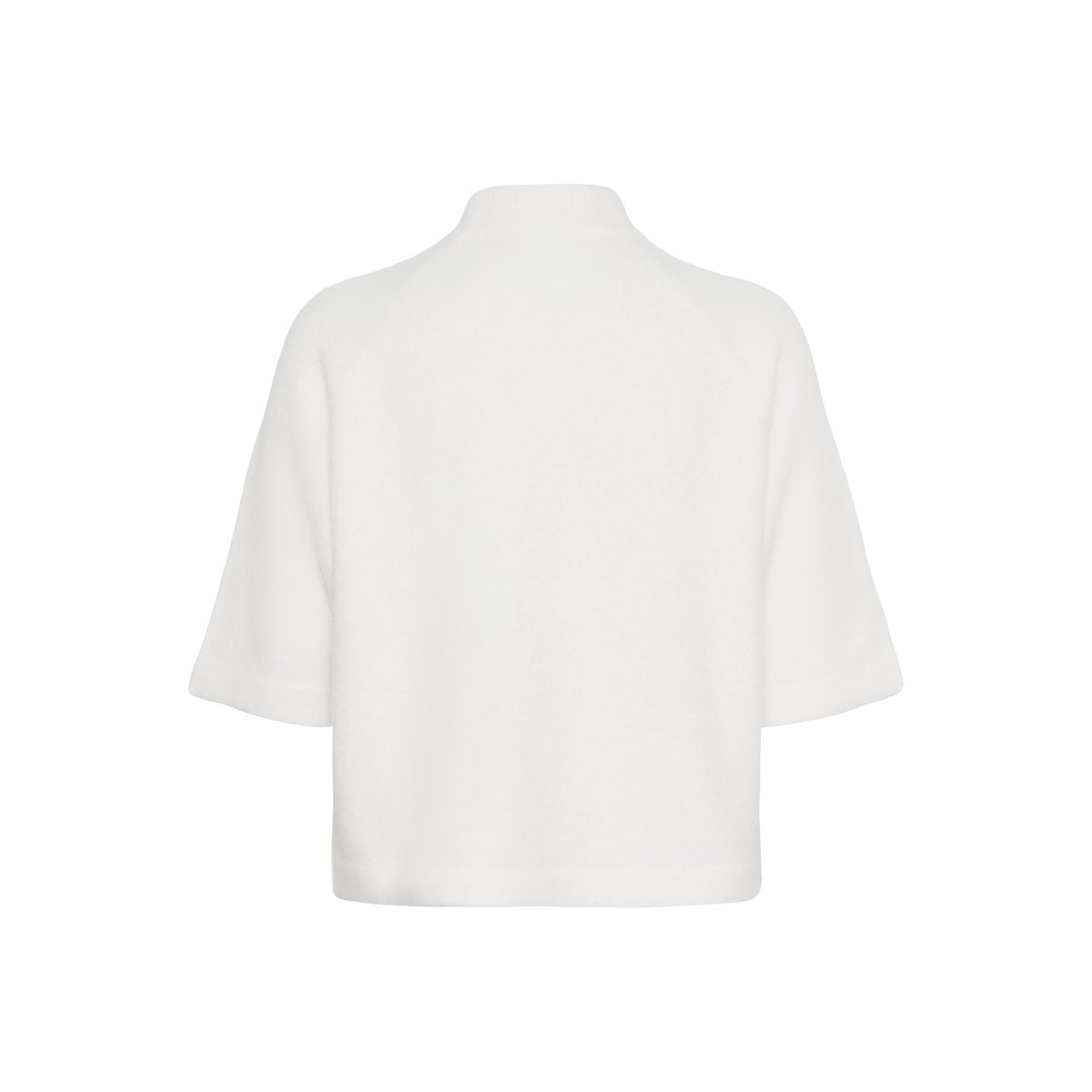 Pullover tricoté blanc chalk cc., KAFFE