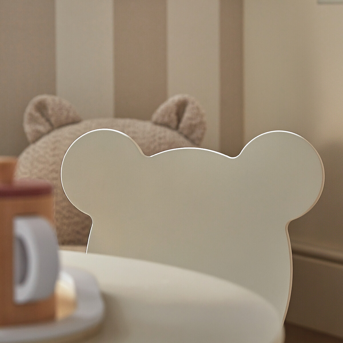 Bear Play Table & Chairs Set off-white, CUDDLECO