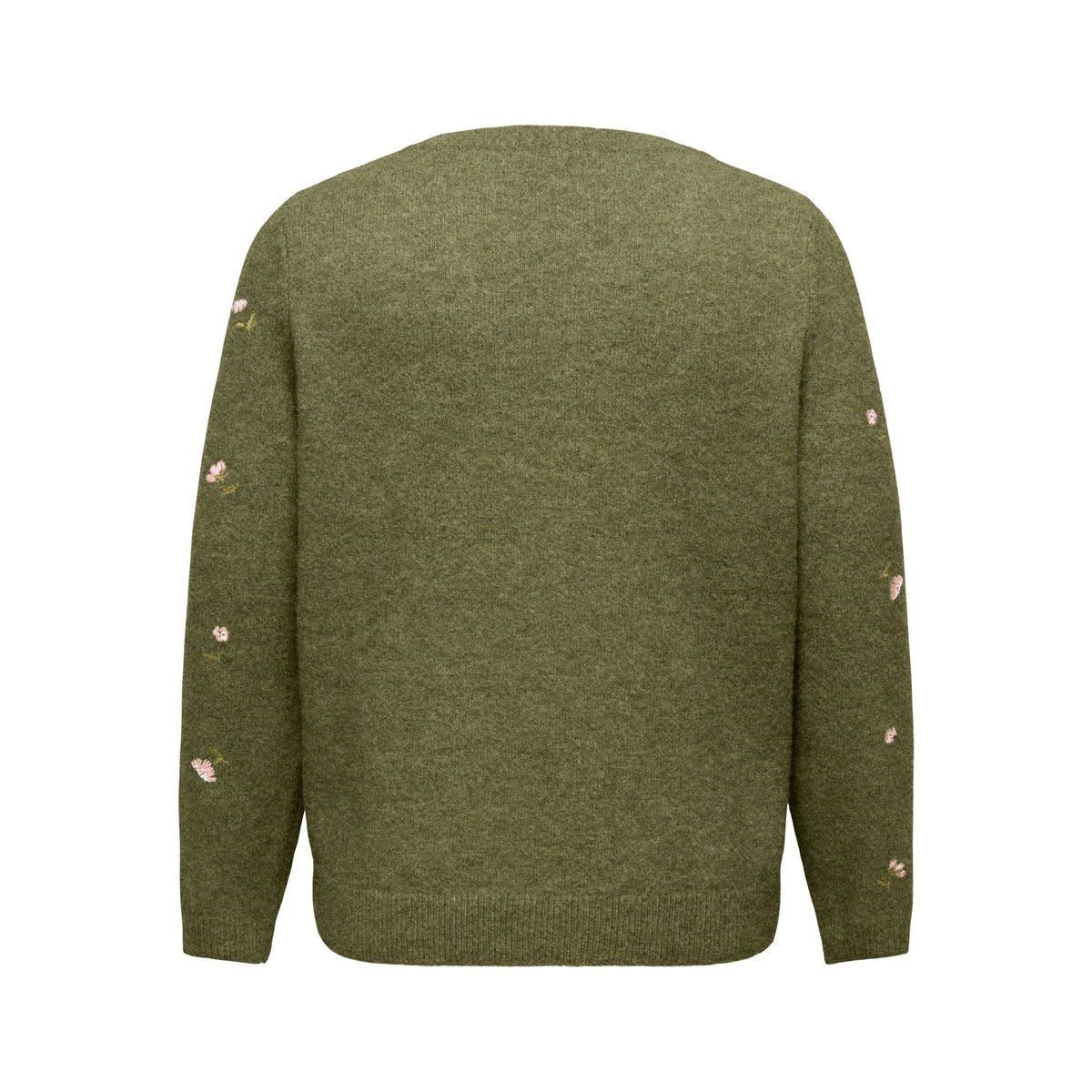 Pull En Maille burnt olive, ONLY CARMAKOMA