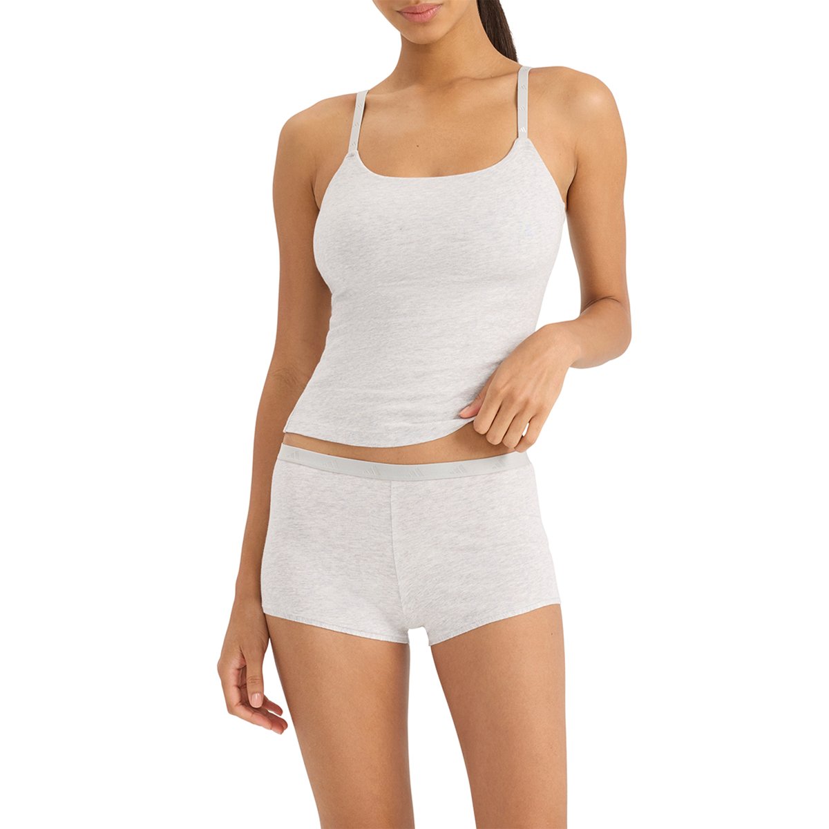 Shorty ACTIVE ESSENTIALS COTTON gris, adidas Performance
