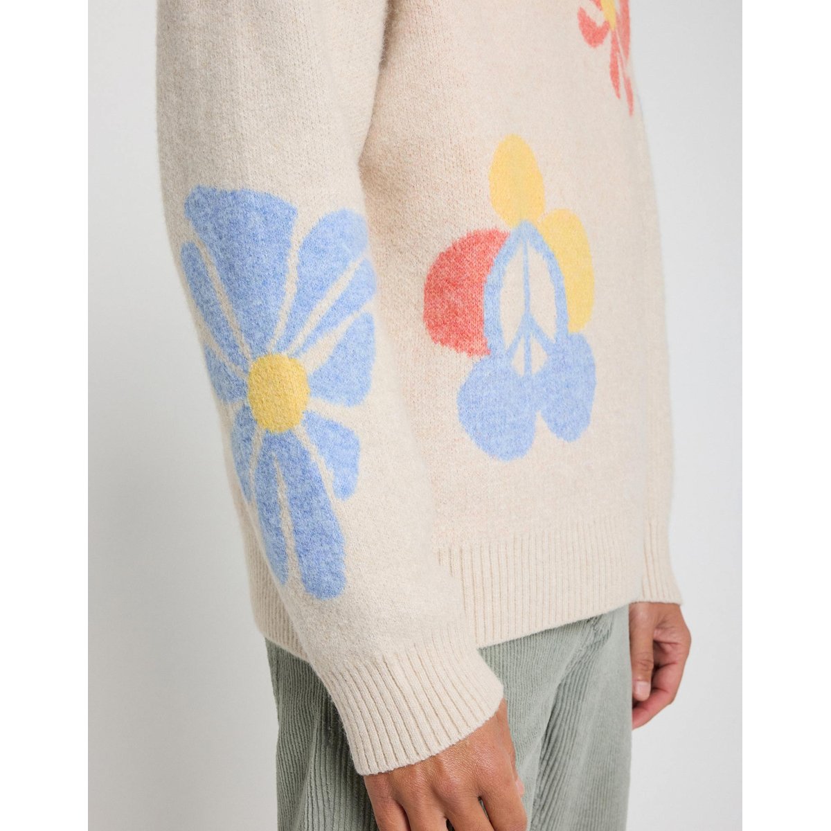 PULL LEGER WOODY beige, PULLIN