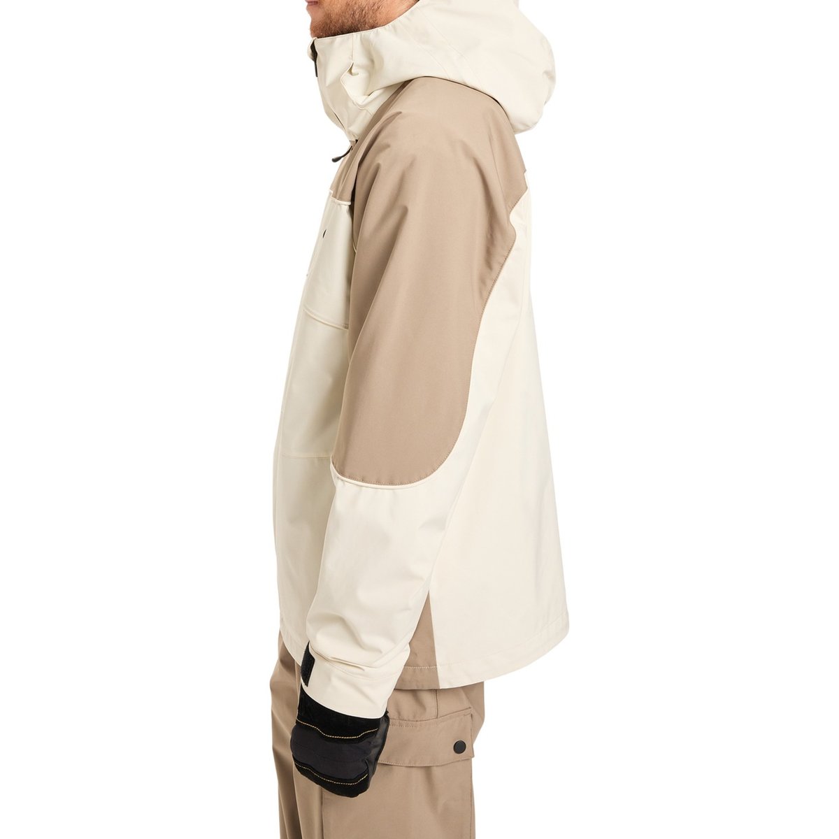 Veste de snow technique RADICALO 20K blanc bone, QUIKSILVER
