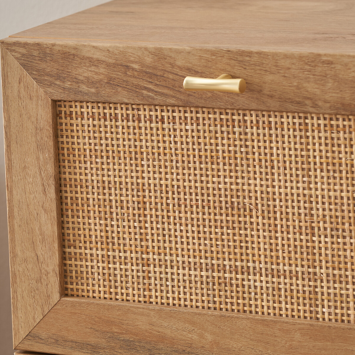 Hedrik Tall Rattan 3-Drawer Unit natural rattan, SO'HOME