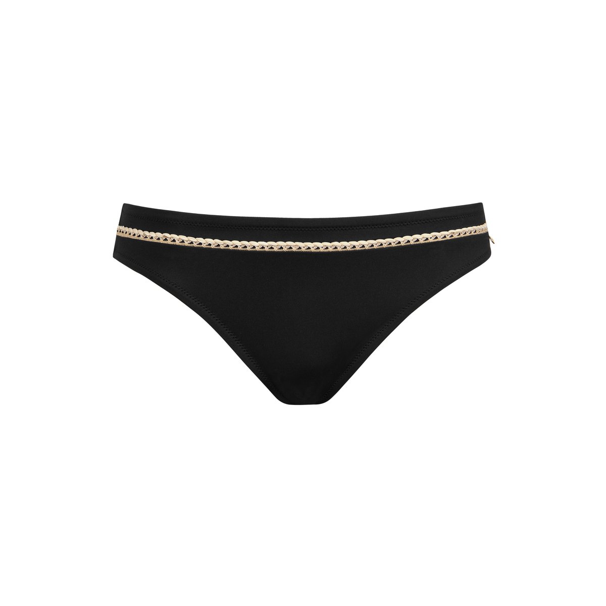Bas maillot slip de bain Union Island noir, LISCA