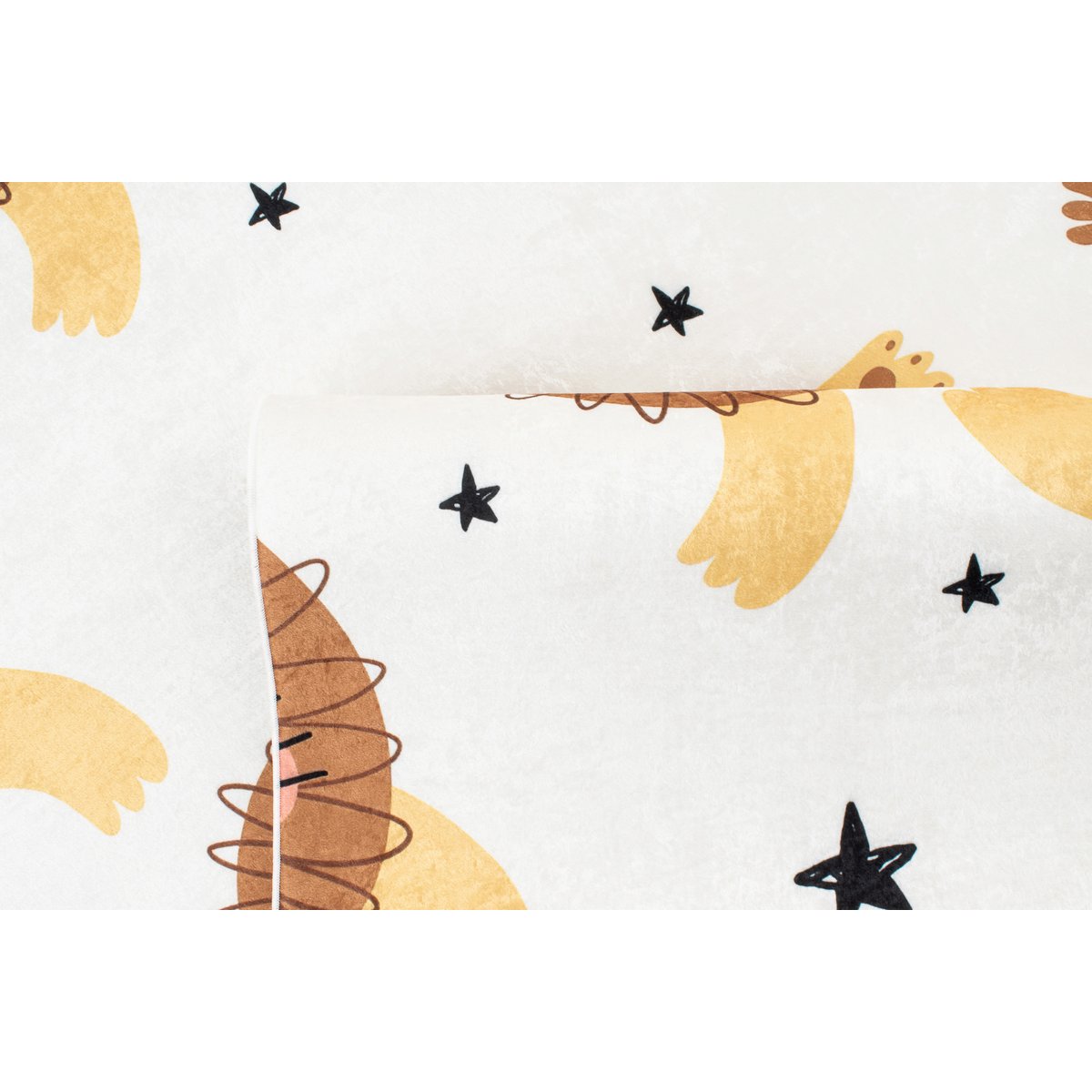 Tapis enfant lions HAPPY crème, NAZAR RUGS