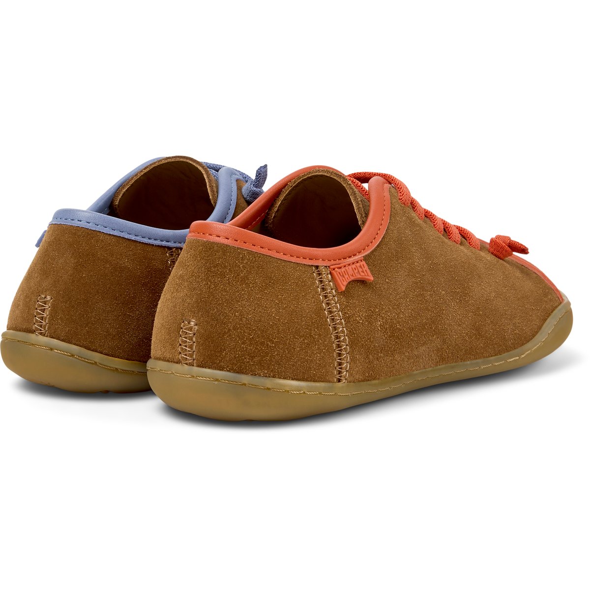 Baskets G3D Peu Cami Twins cuir marron moyen, CAMPER