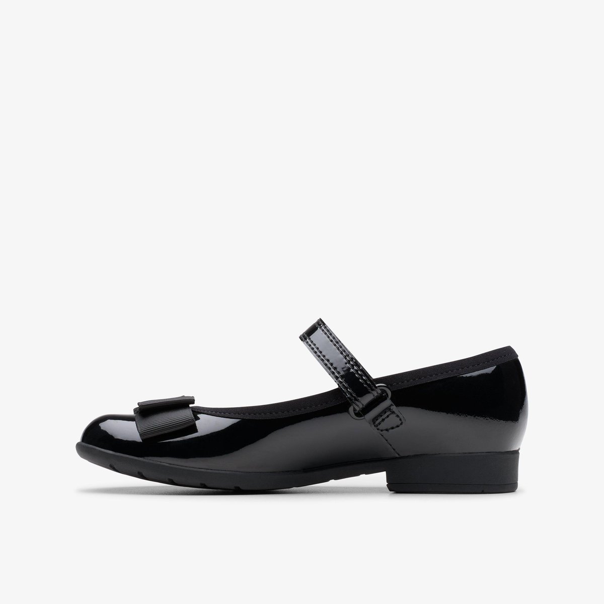 Ballerines Brevet Coupe Extra Large SCALA TAP K noir, CLARKS