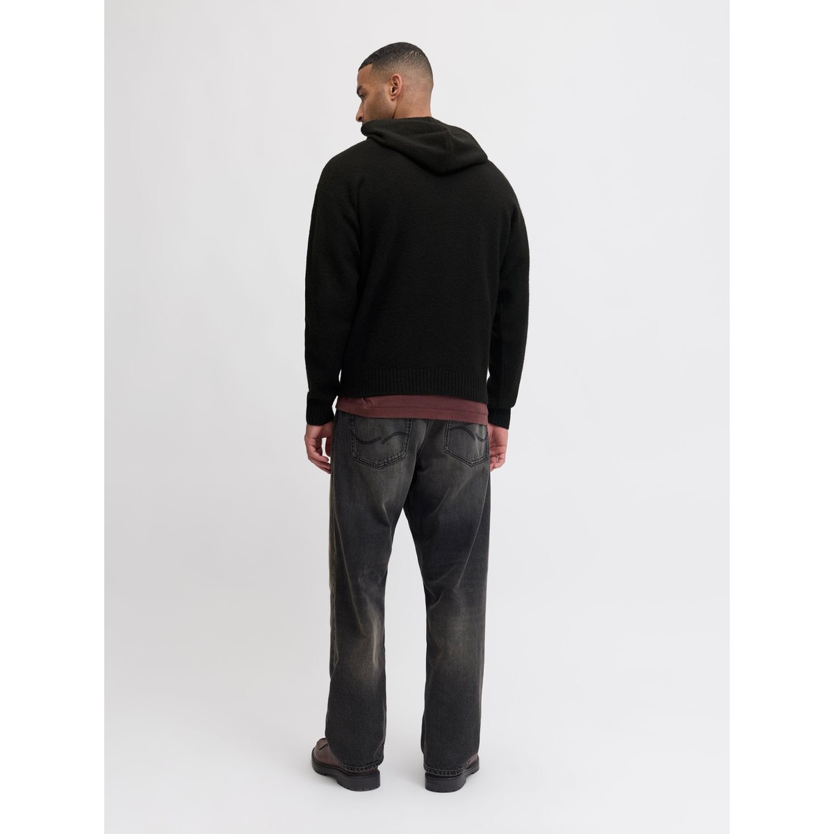 Capuche noire - black, JACK & JONES