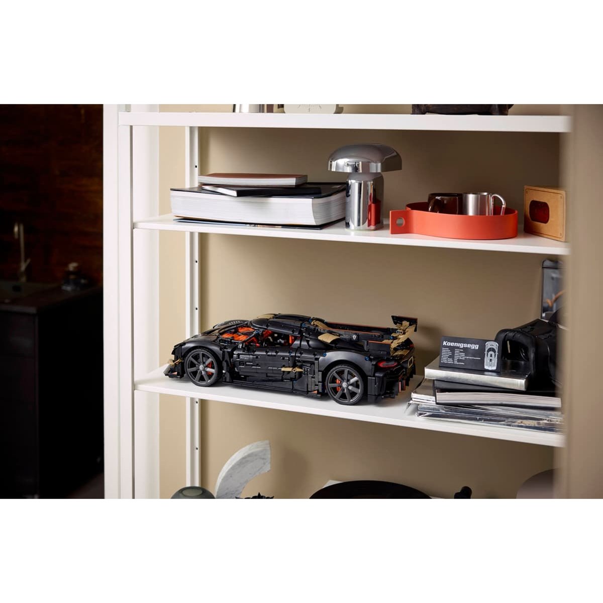 Megacar Sadair's Spear de Koenigsegg noir, LEGO