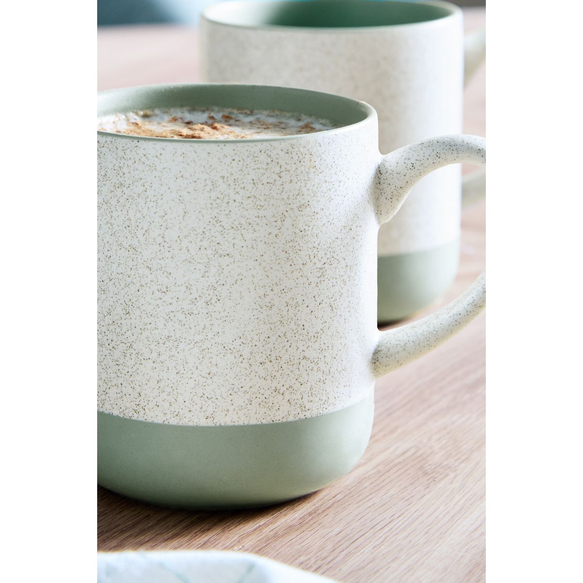 Mug otis, lot de 4 vert sauge, NEXT