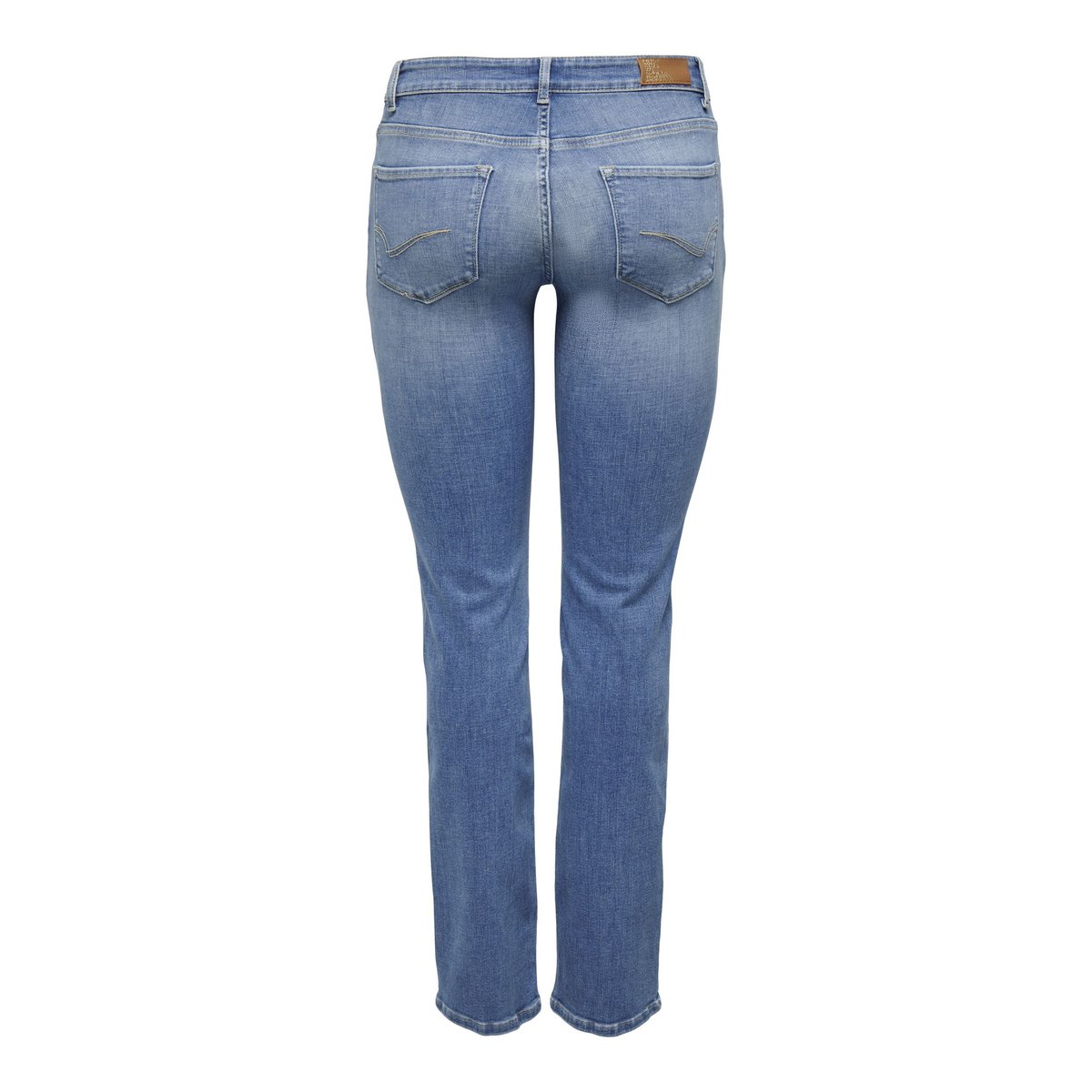 Jean Coupe Droite ONLALICIA Taille classique Straight Fit Jeans medium blue denim, ONLY