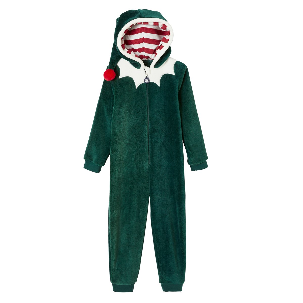 Combinaison surpyjama Lutin NOEL vert, VERTBAUDET