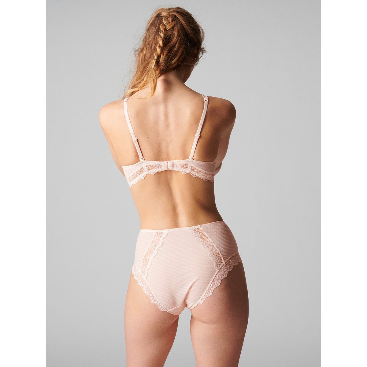 Soutien-gorge corbeille coque, CANDIDE rose, SIMONE PERELE