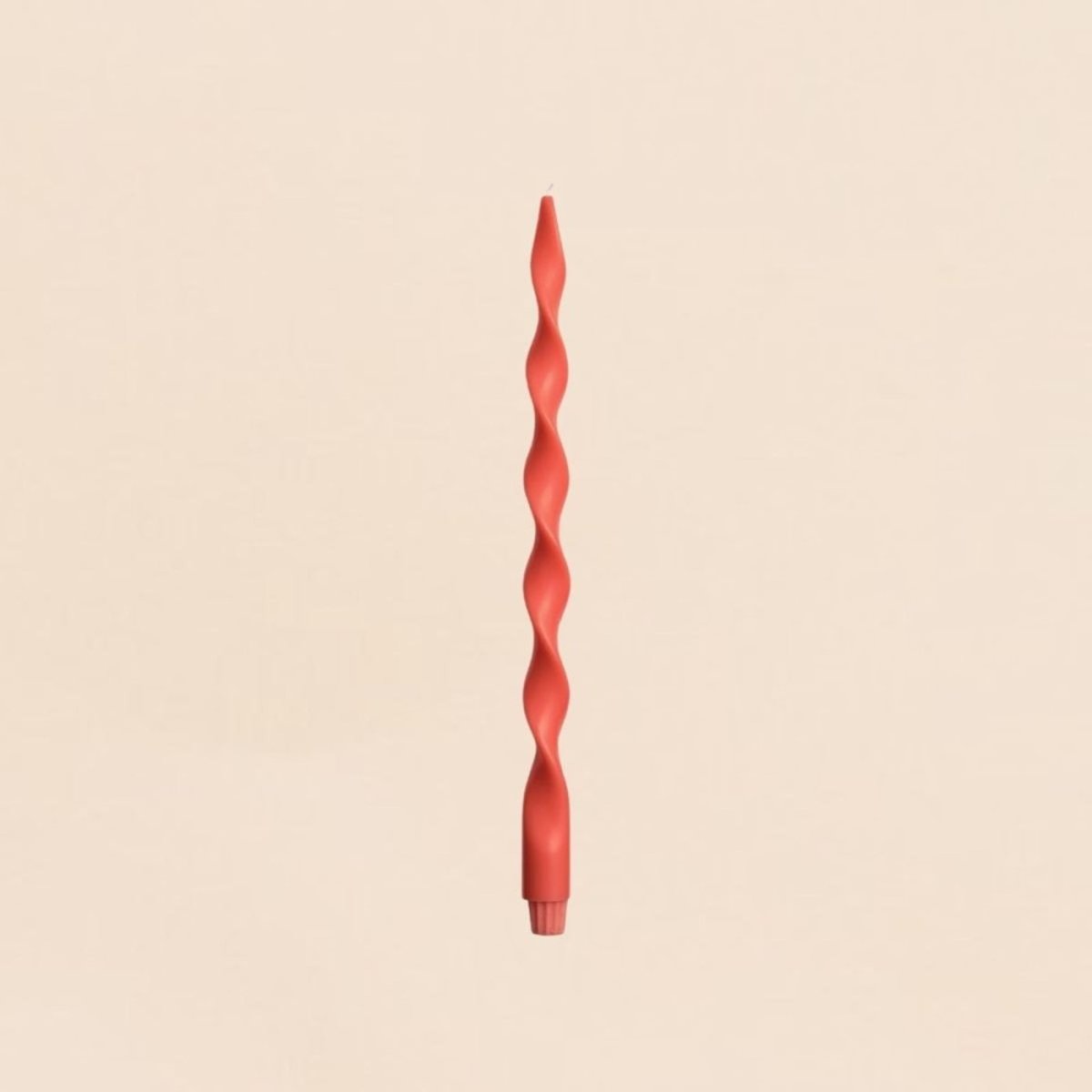 Bougie spirale 40cm rouge, ORIGINALHOME