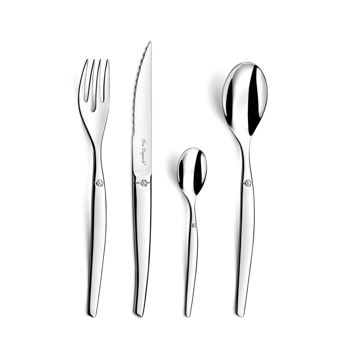 Ménagère 74 pièces - JET inox, LOU LAGUIOLE