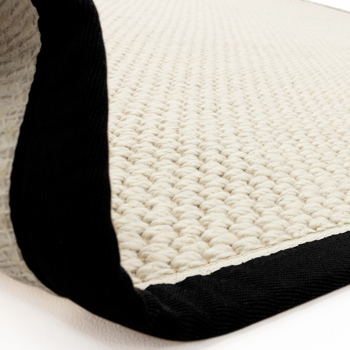 Korra Double Loop Rug charcoal, ÉDITÉ
