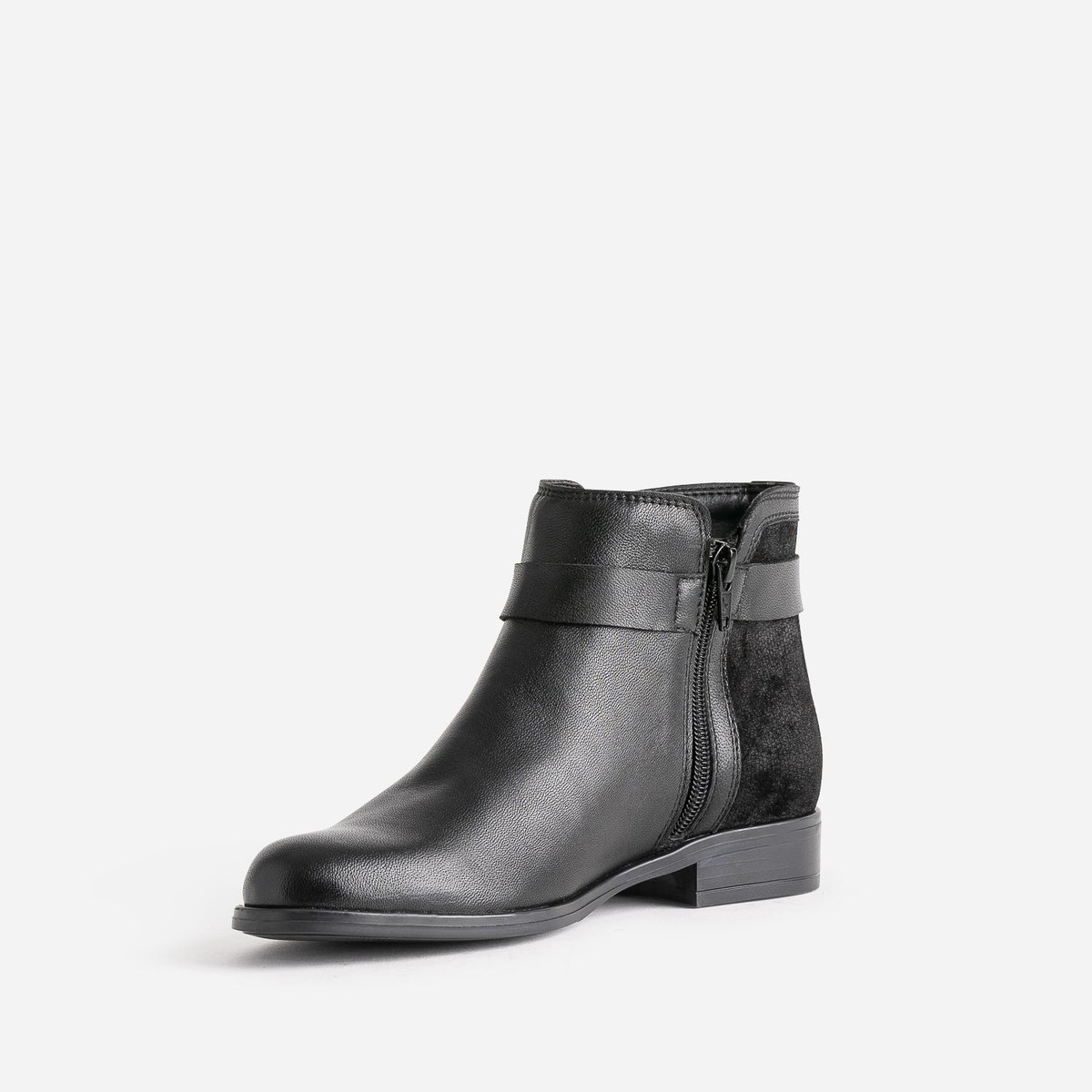 Boots en cuir ANKA noir, ERAM