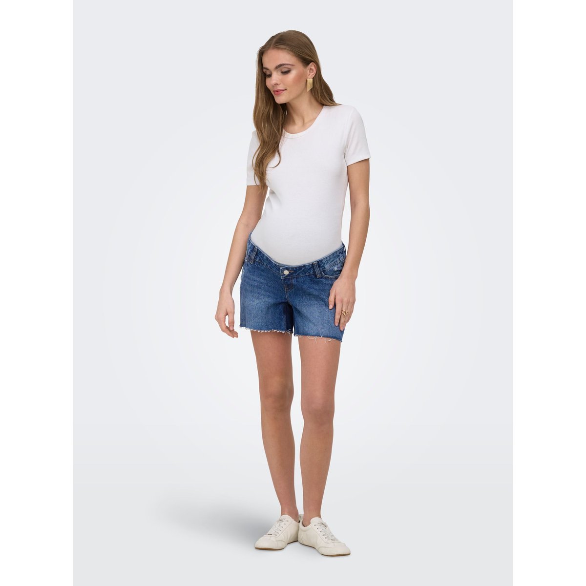 Short En Denim medium blue denim 1, ONLY