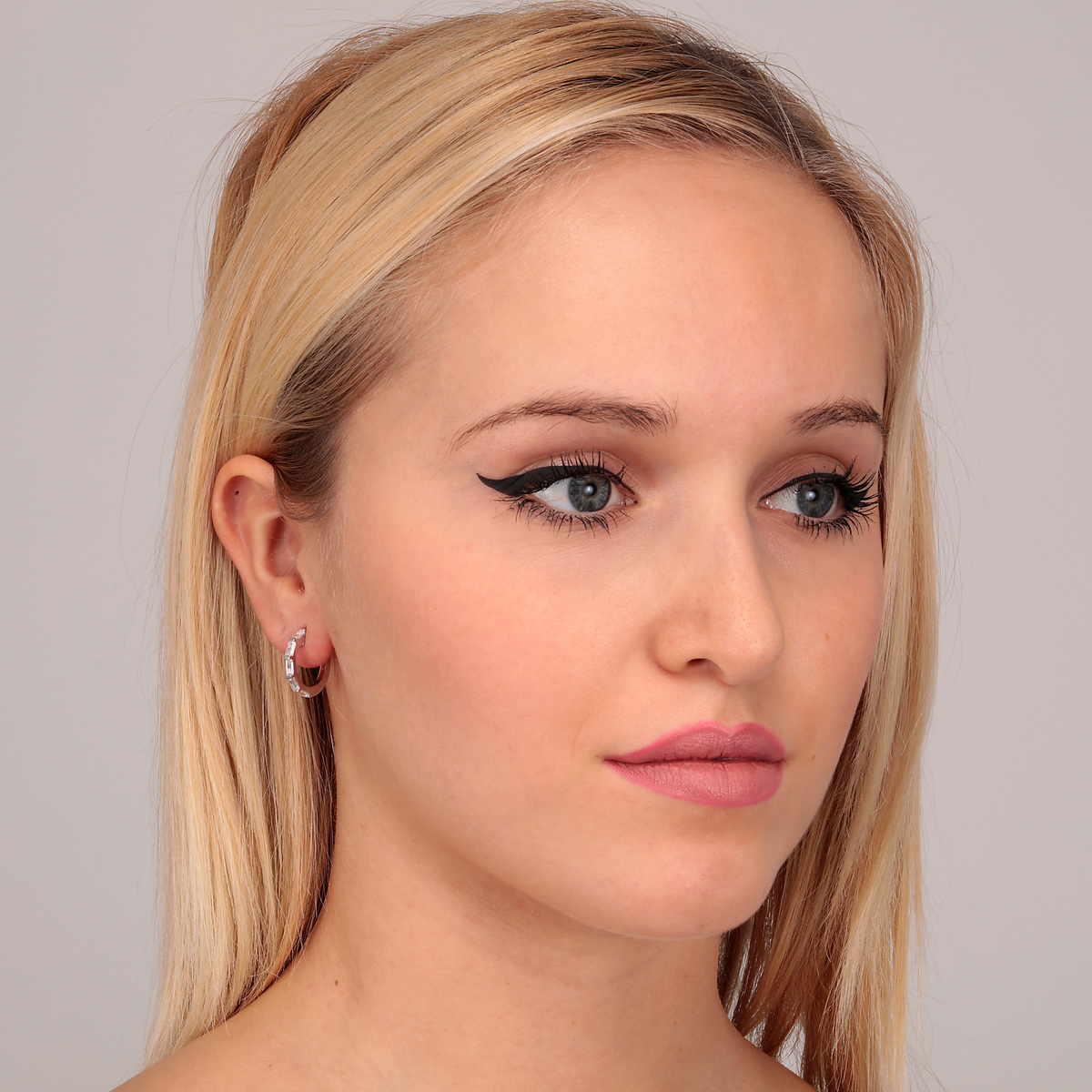 Boucles d'oreilles en argent 925 CREOLE argent, BLUESPIRIT