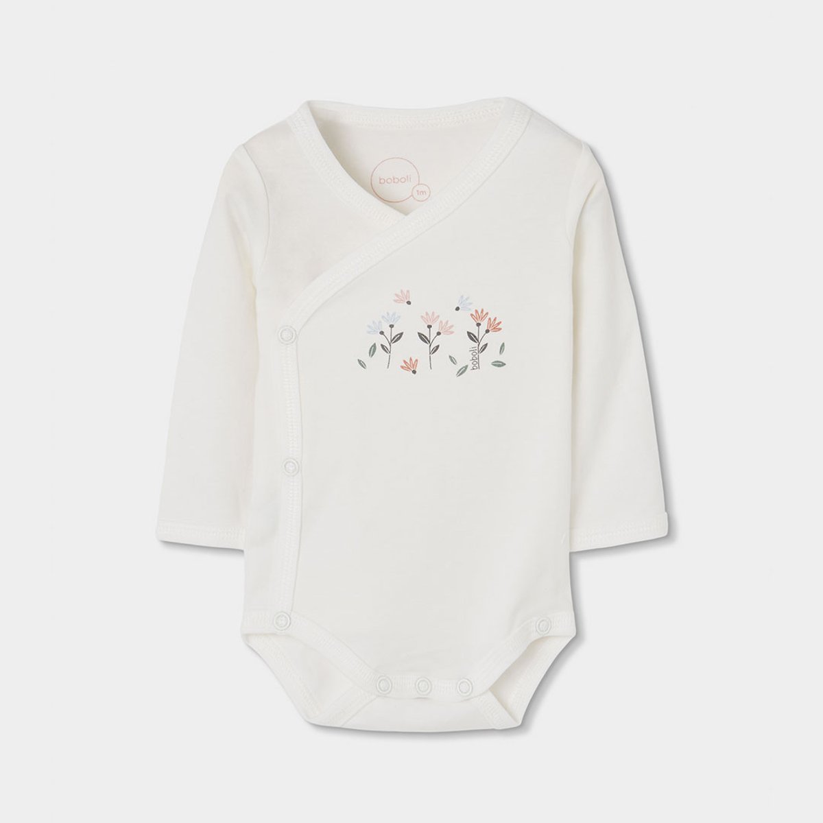 Lot maille bébé fille imprimé fleurs multicolore, BOBOLI