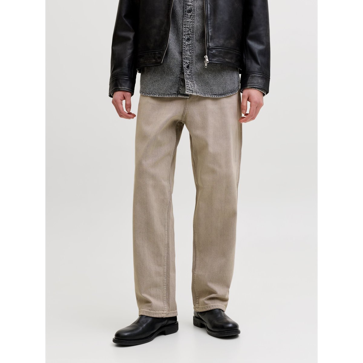 Jean Baggy Fit black denim, JACK & JONES