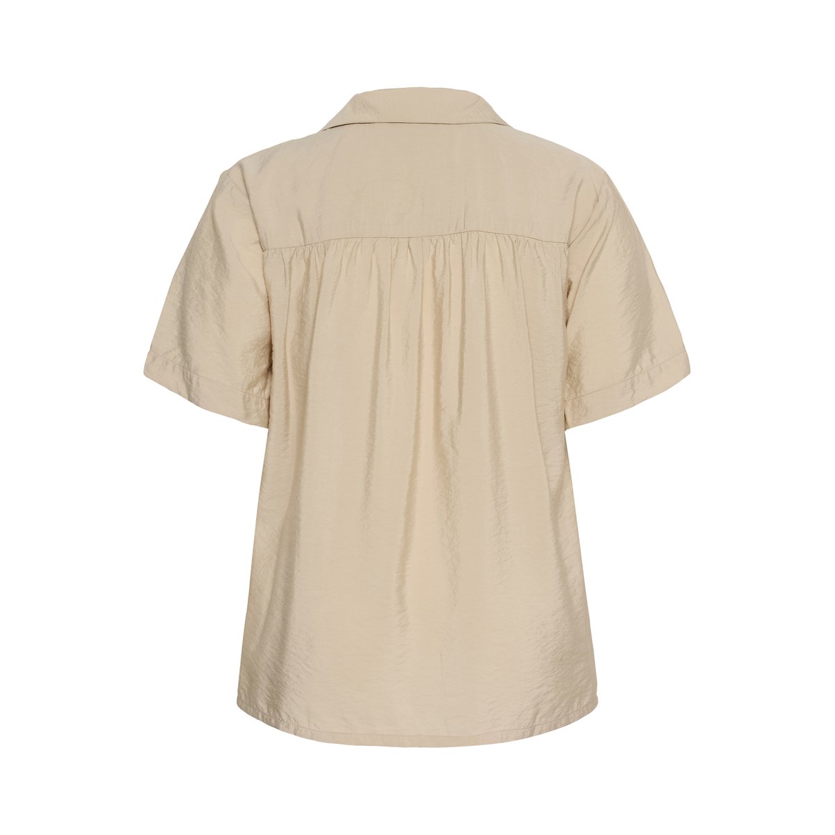 Blouse à manches courtes gris feather gray, KAFFE CURVE
