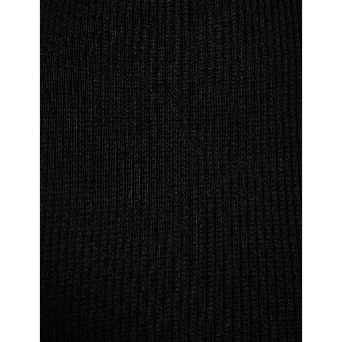 Robe pull ajustée avec boucles noir, MORGAN