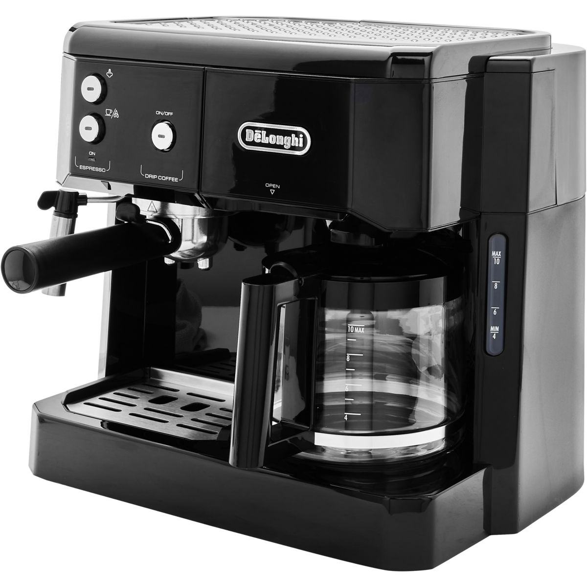 Expresso combiné cafetière BCO416.1 FR Noir noir, DELONGHI