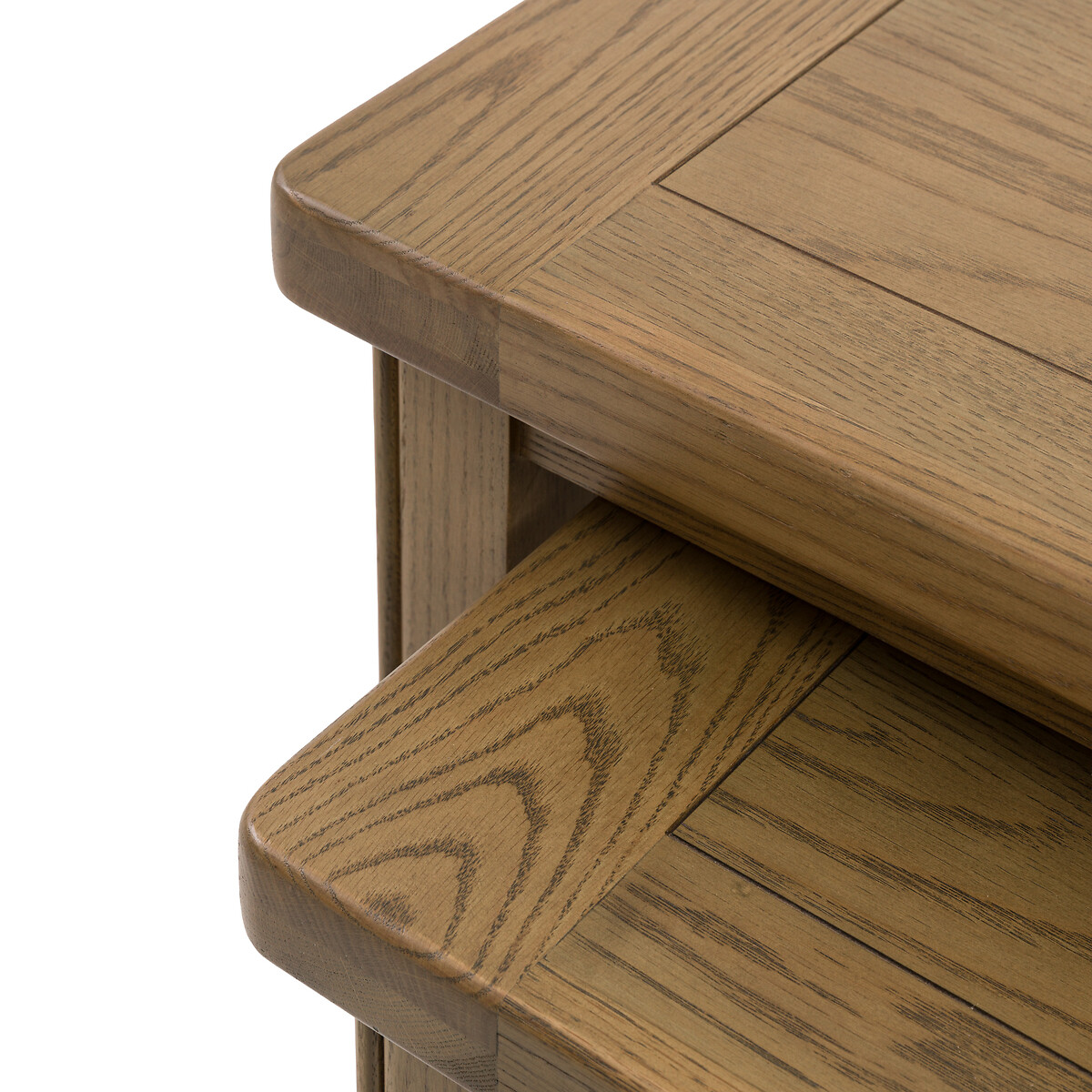 Toledo Oak Nesting Side Tables (Set of 2) natural oak, SO'HOME