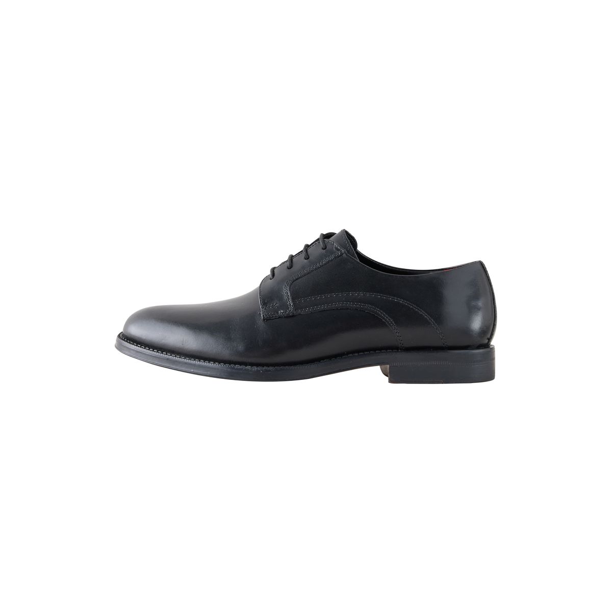 Chaussures derby en cuir noir, NEXT