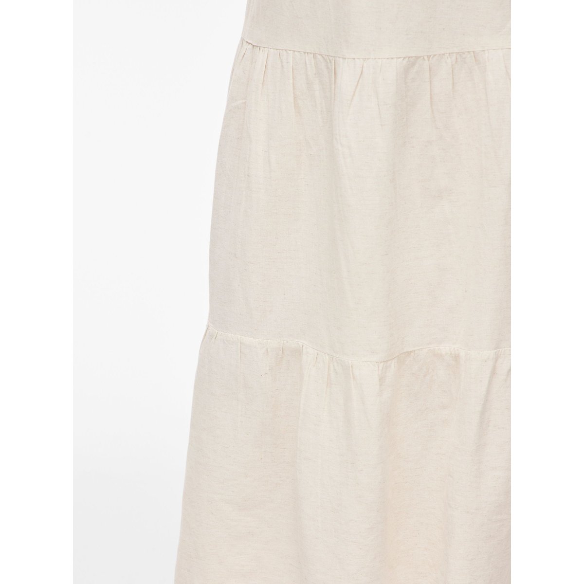 Jupe Longue super light natural melan, VILA