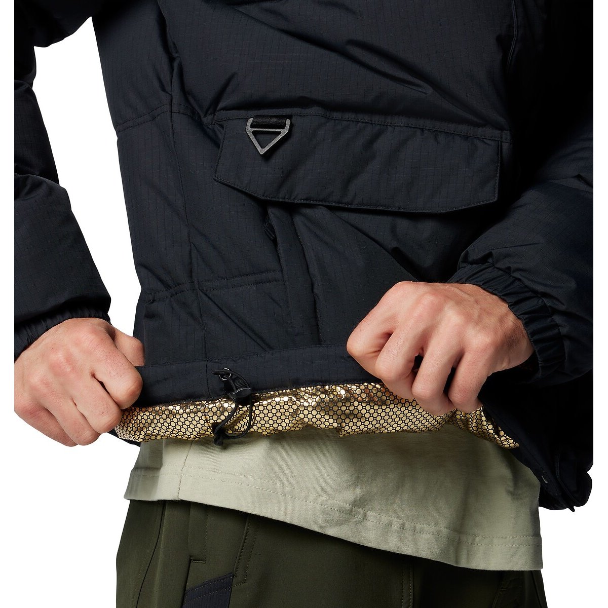 Landroamer Hooded Padded Jacket black, COLUMBIA