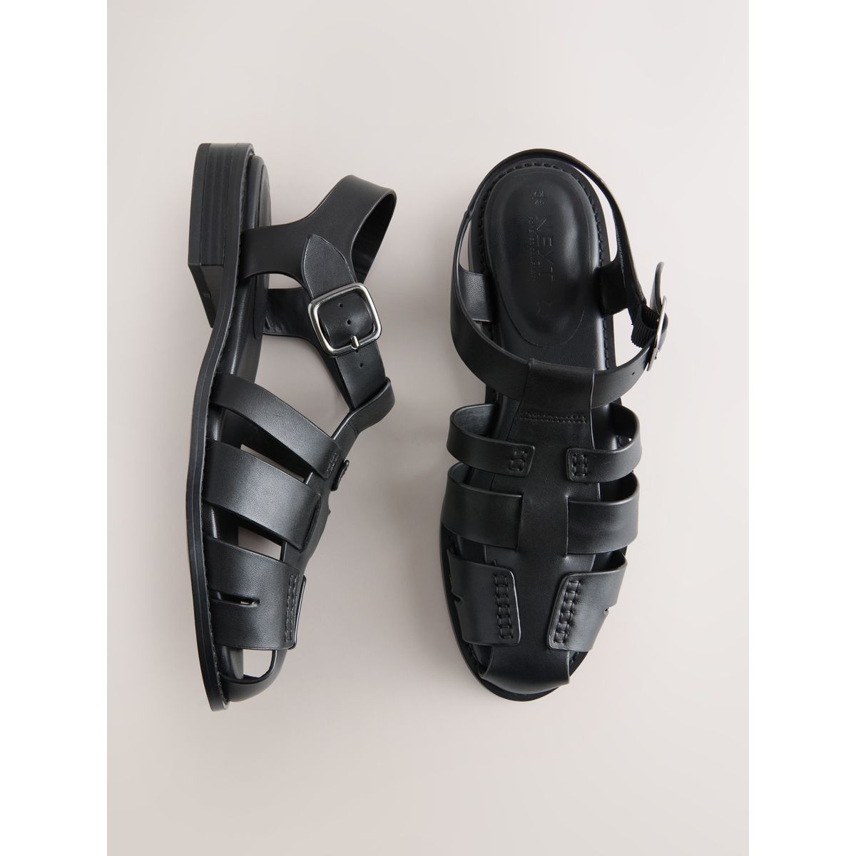 Sandales fisherman forever comfort® noir, NEXT