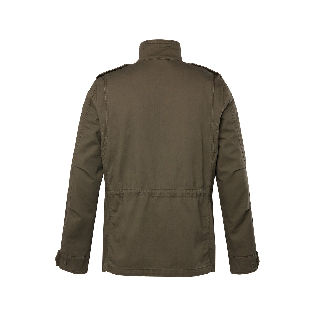 Veste de treillis en coton, écussons vert mousse, JP1880