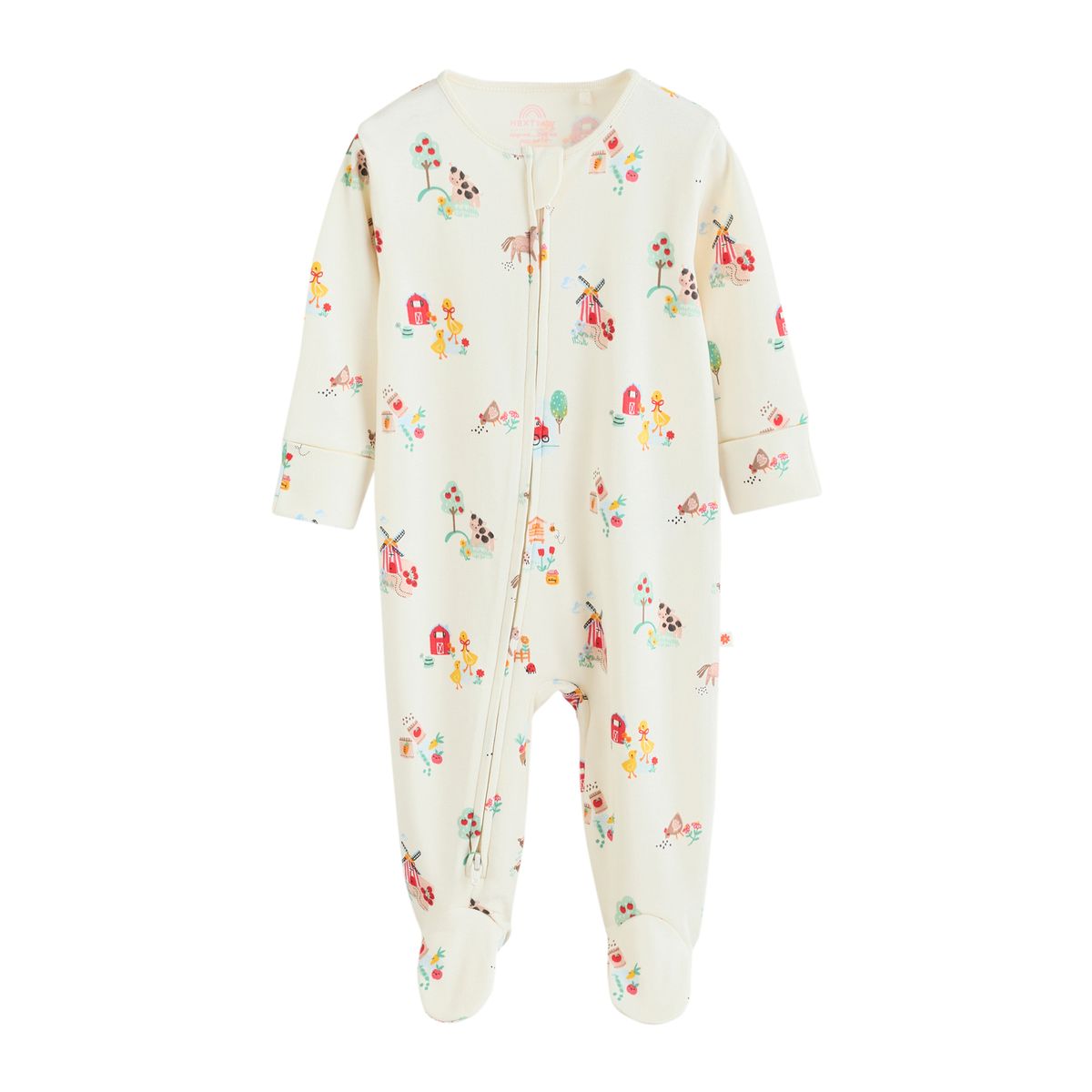 Dors-bien à zip double sens bébé, lot de 5 rose/vert, NEXT