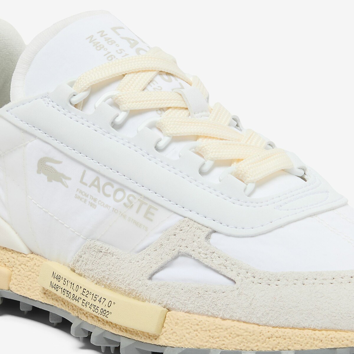 Elite Active Trainers white/pastel yellow, LACOSTE