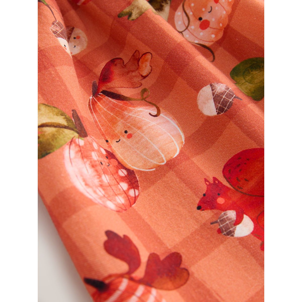 Robe à manches longues et motif personnage 3d imprimé automne orange, NEXT