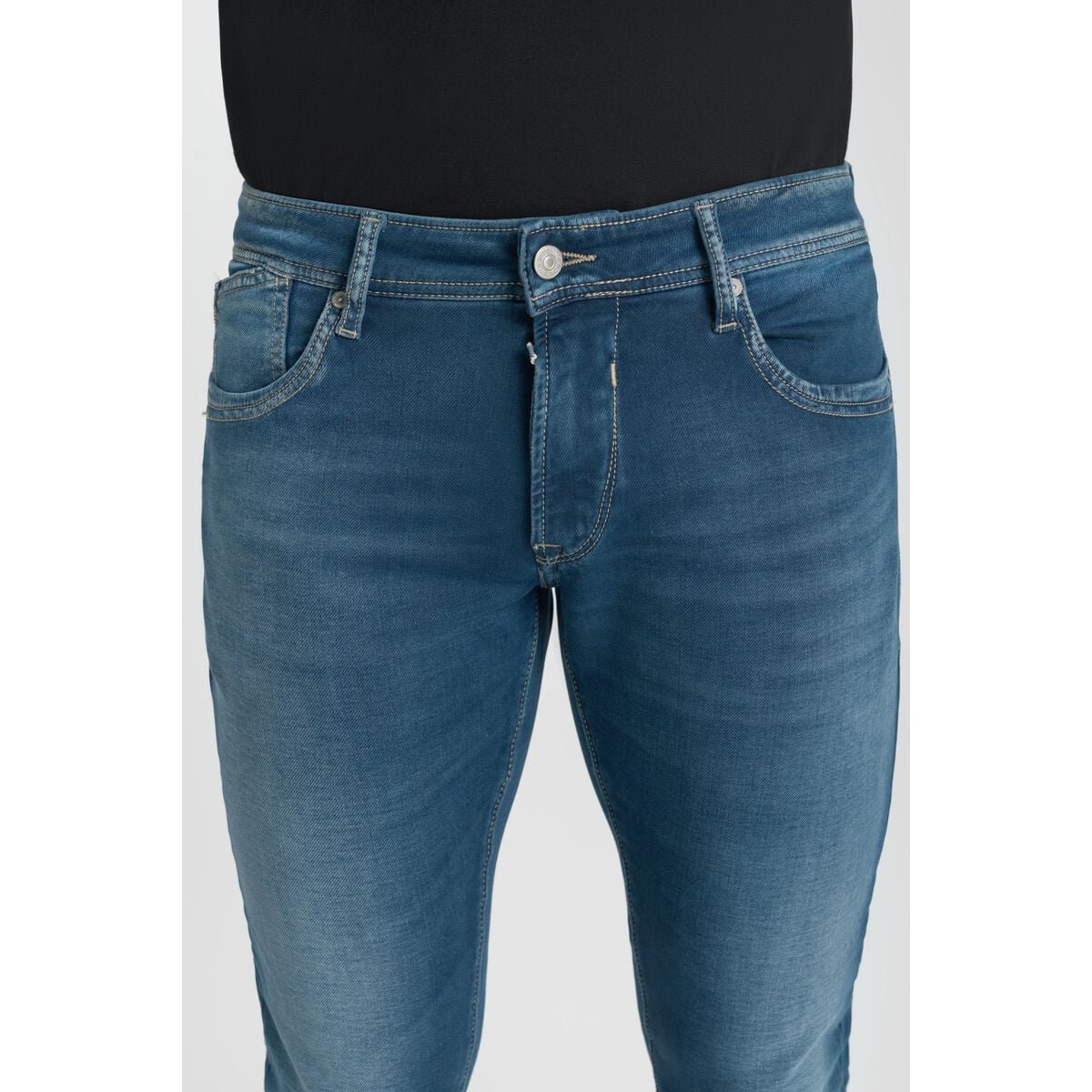 Jeans slim BLUE JOGG 700/11, longueur 34 blue / black, LE TEMPS DES CERISES