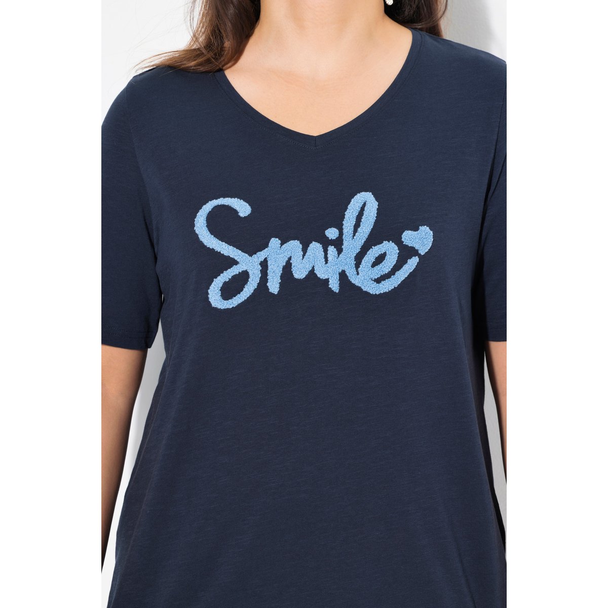 T-shirt marine, ULLA POPKEN