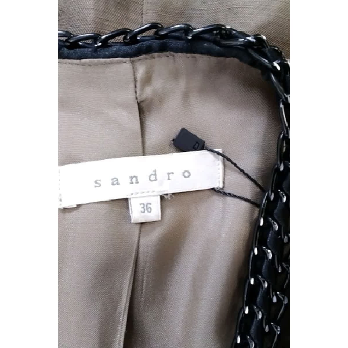 Veste - Très Bon État marron, SANDRO