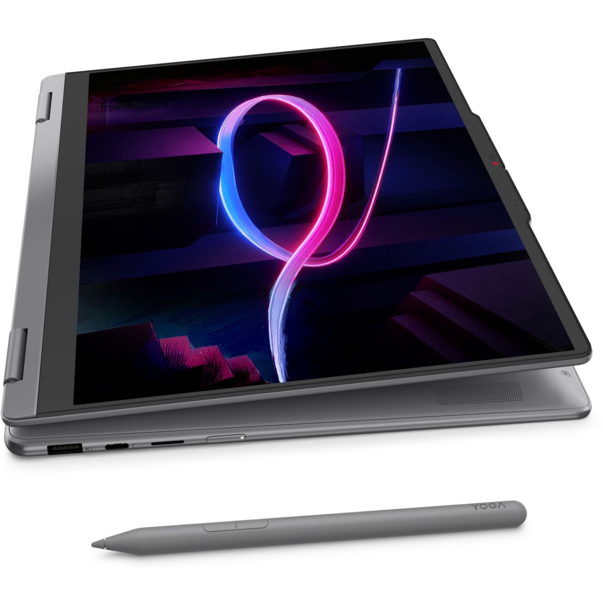 PC Hybride Yoga 7 2-in-1 14IPH11 LUNA GREY 14" Tactile OLED Intel Core Ultra 7 355 16 Go RAM LPDDR5x SSD 512 Go couleur unique, LENOVO