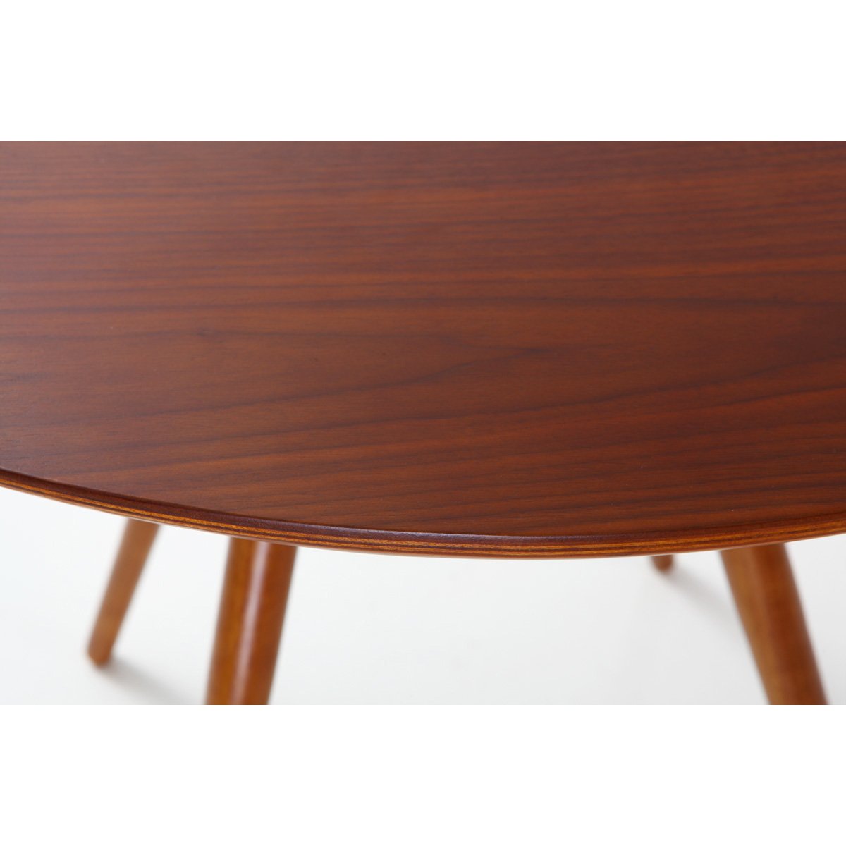 Table à manger design ronde fixe D90 ARTIK naturel, MILIBOO