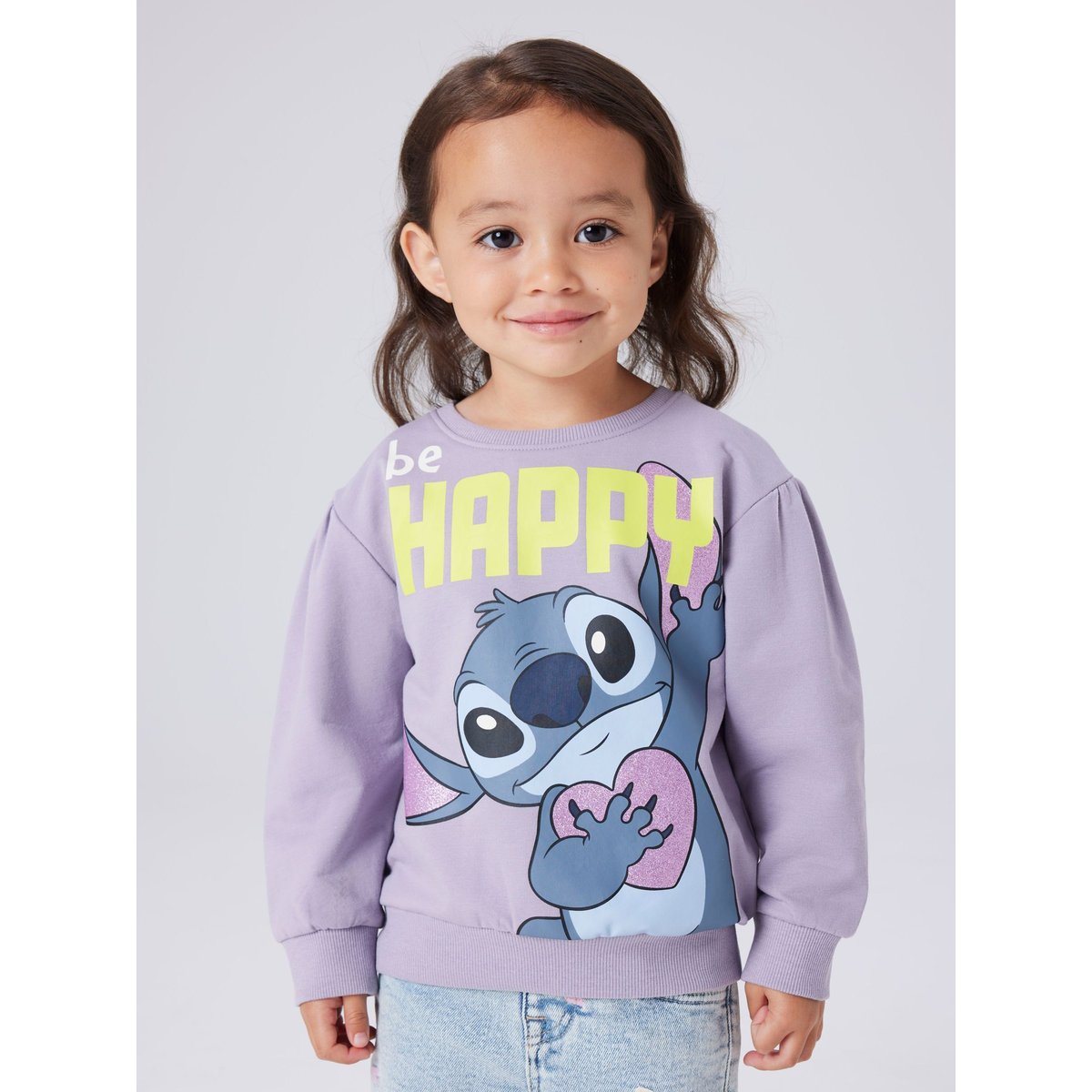 Sweat-Shirt lavender gray, NAME IT