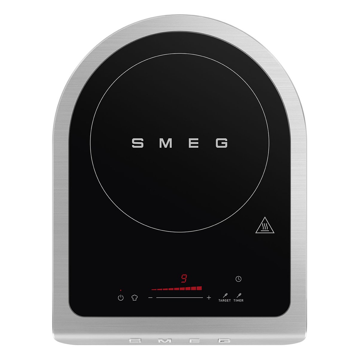 Plaque induction portable PIC01 blanc mat, SMEG