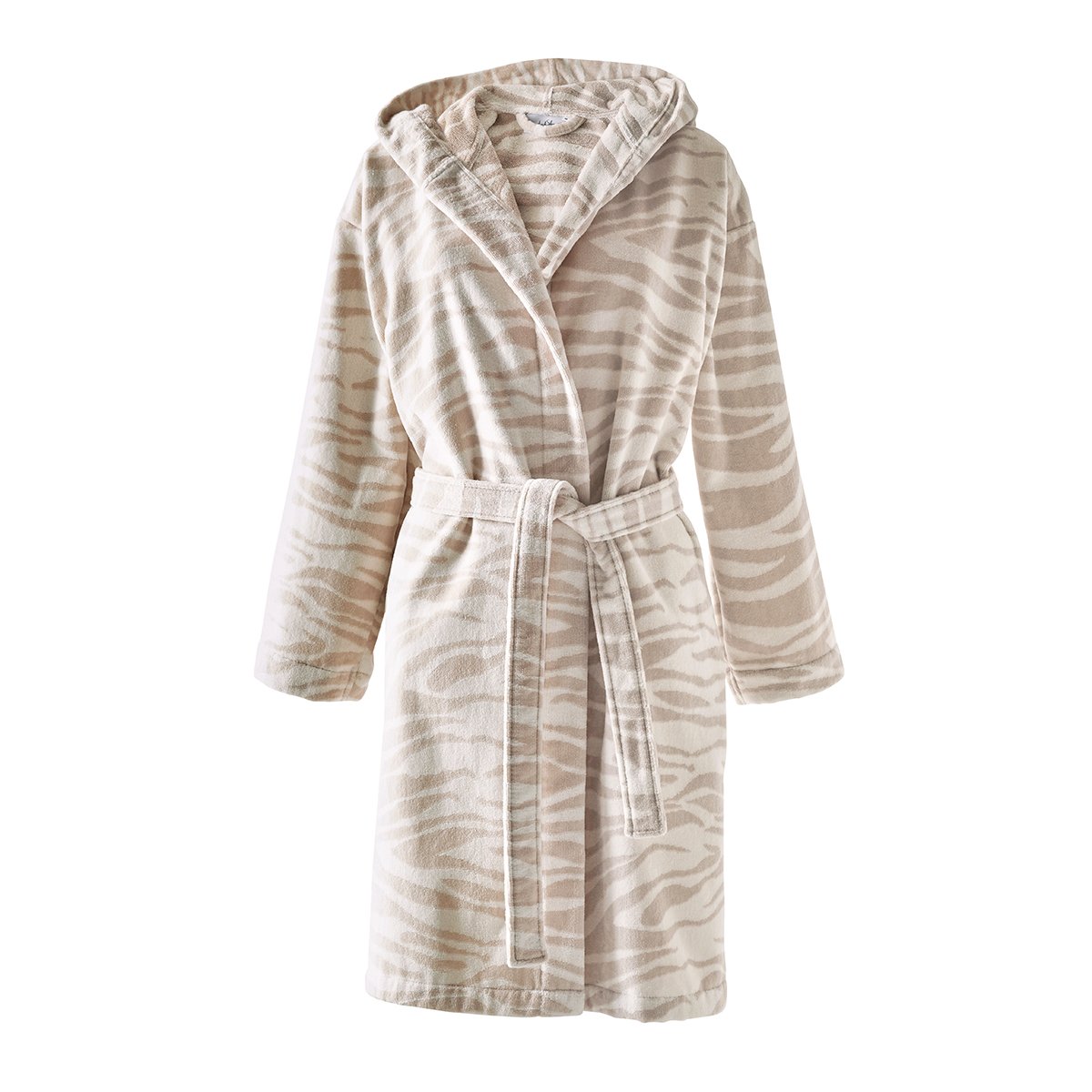 Peignoir ZÈBRE zèbre beige, ANNE DE SOLENE