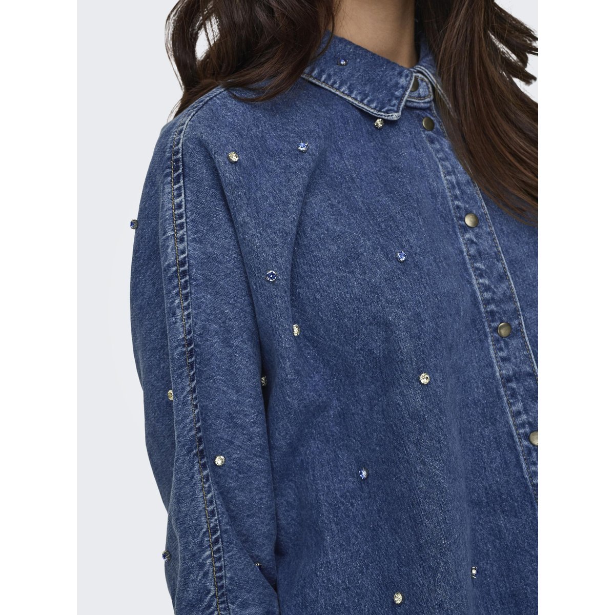 Chemise En Denim medium blue denim, ONLY